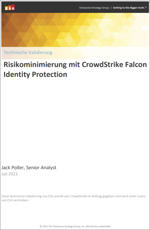 Risikominimierung mit CrowdStrike Falcon Identity Protection