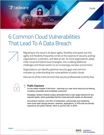 6 Common Cloud Vulnerabilities That Lead to A Data Breach