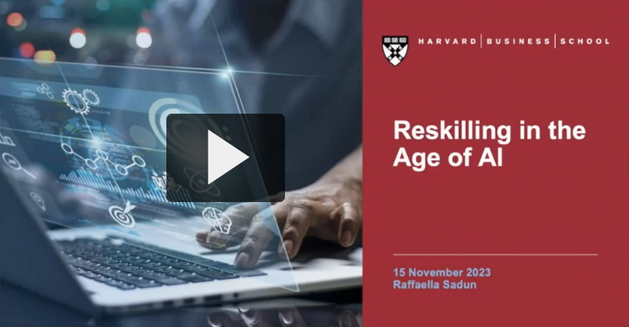 Reskilling In The Age Of AI